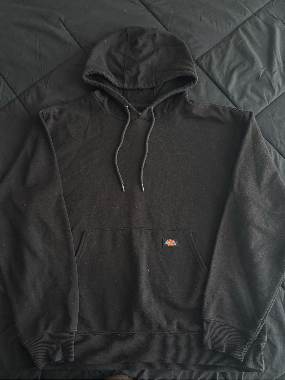 VTG y2k Vintage Dickies Black Workwear Pullover Hoodie | Men’s size Large